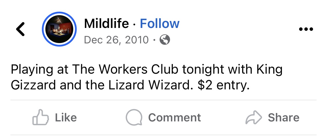 King Gizzard & the Lizard Wizard - 2010-12-27